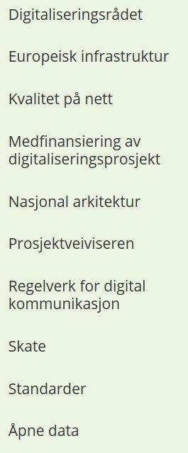 Difi pådriver for digitalisering Digitale fellesløsninger Digitalisering og samordning 3 nasjonale felleskomponenter Norge.