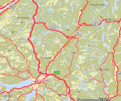 Intern rapport nr. 2370 5 Saltet vil bryte ned iskrystallene uavhengig av valg av metode, men hypotesen er altså at denne prosessen vil kunne skje raskere ved tilføring av varmeenergi. 2.3 Forsøksområde og trafikkgrunnlag Figur 2.