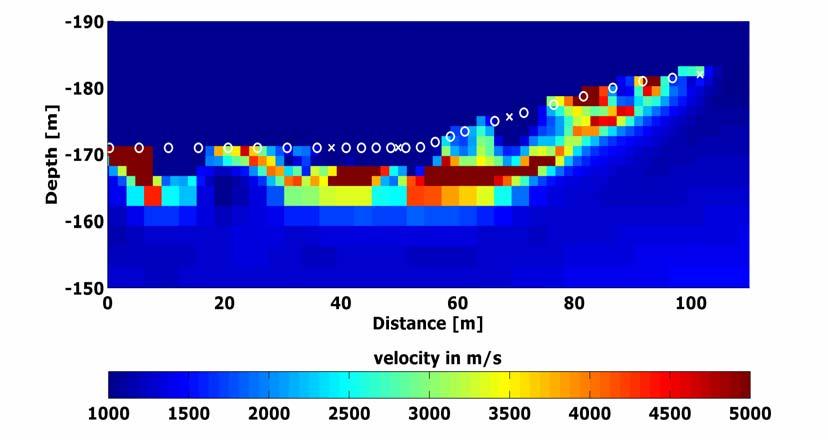 Refraction seismic tomography, Hanekleiv Few