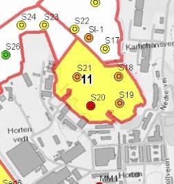 Dette gjaldt spesielt tiltaksarealet i delområde 6S (Mellomøya) og delområde 11 (Stjertebukta) (figur 1).