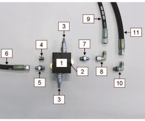 4.1 Valveblock Nr Code Part number Part name Pcs Notes 01 AYT/S - Cartridge valve housing 1 02 W0083640 - Hex socket screw 912/12.