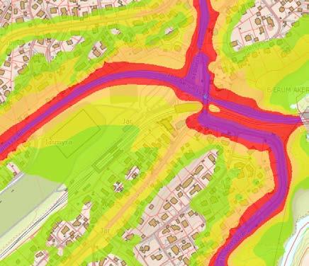 26 verneverdi på nasjonalt nivå. Omgivelsene er allerede endret med lokket over T-banen og blokkene i Jarveien 1. Tiltaket vil gi redusert sikt mot Jarhuset fra Bærumsveien.