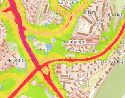 45 Forurensning Det er ingen kjente registreringer av forurenset grunn i området. Områdets tiltenkte bruk medfører små konsekvenser for utslipp av klimagass og annet utslipp til luft, jord og vann.