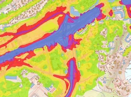 Næring i nord og sørenden av lokket skal fungere som en støyskjerm for boliger.