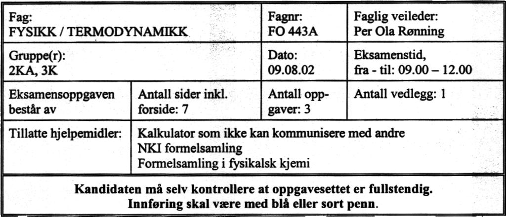 fysikalsk kjemi