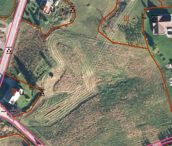 Oppgave 3 Ajourføring Nedbygging / omdisponering Grunnlag - Ortofoto A) Søk opp eiendom 145/18. Legg inn Gnr/Bnr i spørring Søk eiendom fra meny Analyse Spørringer.