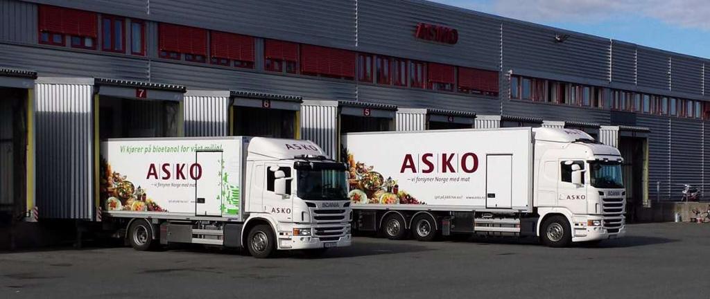 ASKO Europe s first long-range hydrogen powered trucks in 2017 3 (+1 option) 27 tonnes trucks ordered from Swedish Scania Trucks, part of the VW