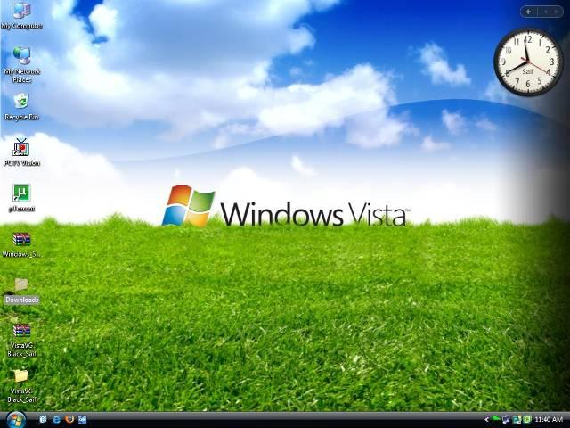 Windows Vista skrivebord