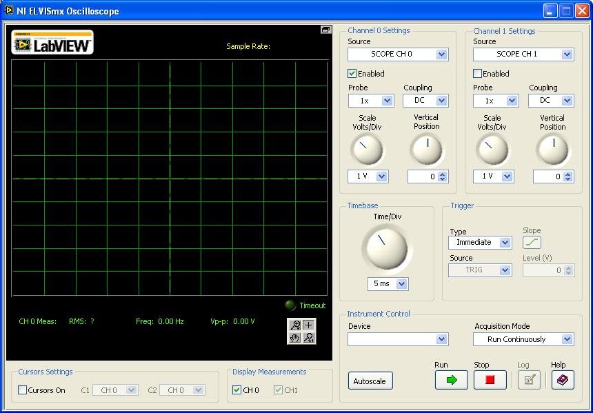 I feltet probe kan vi stille inn en 10x forsterkning på proben (dette fungerer dårlig om signalet er utenfor ± 1.5 Volt).