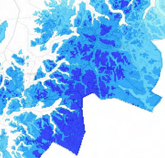 Nordland og i Sør-Troms; i