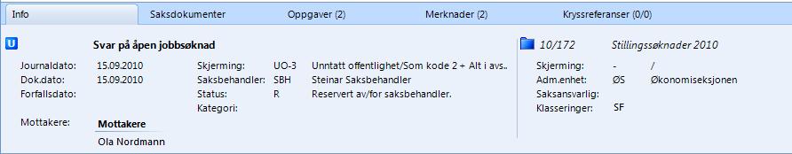 7 Tips & triks Her settes fokus på noen utvalgte funksjoner som er gjennomgående aktuelle ved utførelse av de fleste rutinene som beskrives i dette dokumentet.