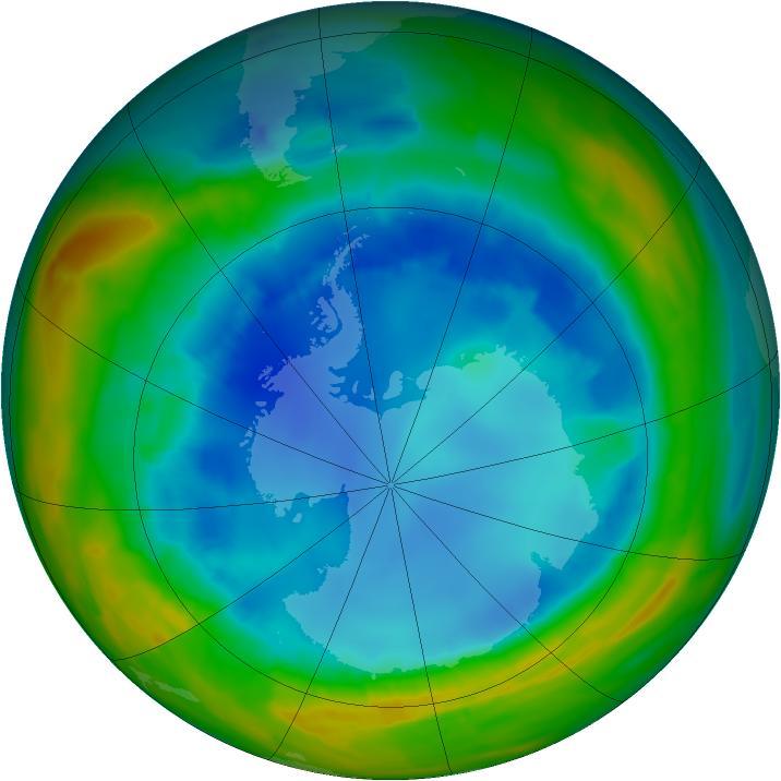 Ozonlaget over Antarktis 17.