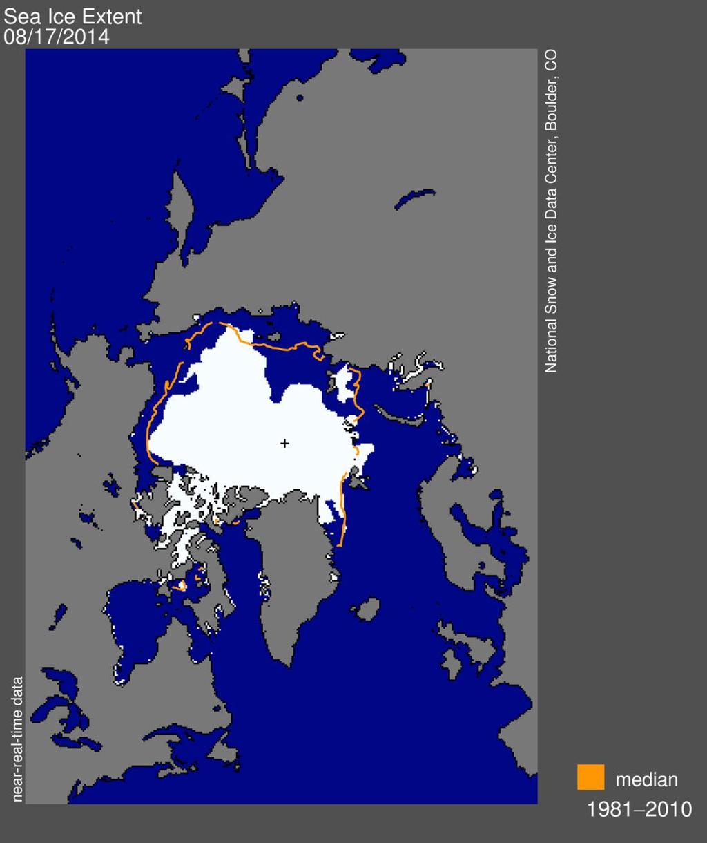 Climate change: Arctic sea ice