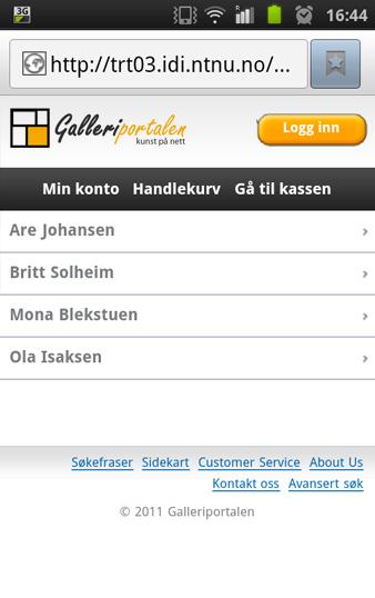 4: Galleriporatlen - første utkast -