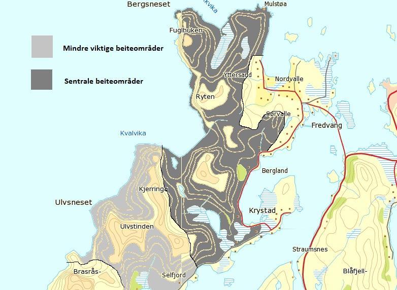 4.2 Landbruksaktivitet i utredningsområdet (verdivurdering) Arealene innenfor grensene til planlagte Lofotodden nasjonalpark består av utmark.