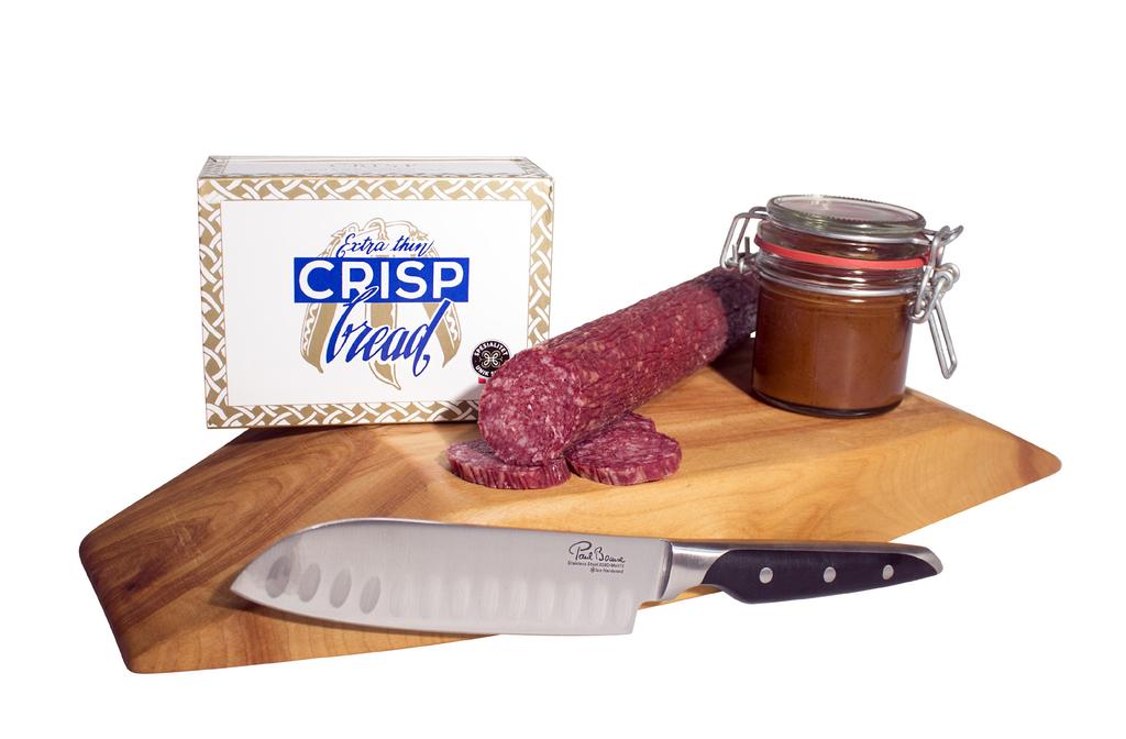 pris NOK 419,- 199,- 4351 Spekemat Stabbur spekepølse, 300 g Sve Gourmet Gold eplechutney,