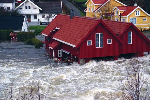 88 Meld. St. 18 2016 2017 Figur 5.3 i 2015. Foto: Tor Erik Schrøder Feda i Kvinesdal vart råka av flaum Boks 5.