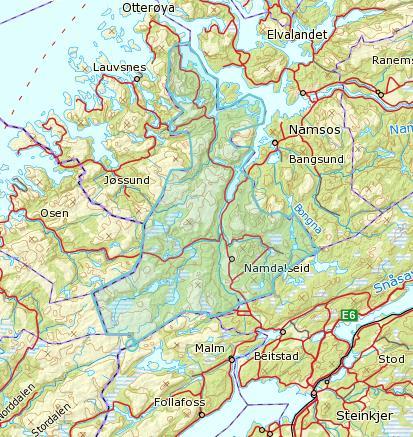 Namdalseid kommune 2000 2016 Vekst innb.