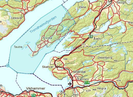 Frosta kommune Frosta kommune er ei halvøy i Trondheimsfjorden som på land grenser mot Levanger i øst. Areal 2000 2016 Vekst innb.