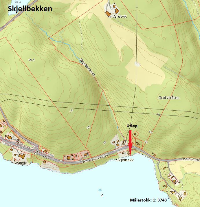 OBJEKTID 14009822 WaterBodyID 016-2675-R Anadrom areal (m2) UTM sone 32 Øst nord Anadrom lengde (m) Utløp 530516 6554825 Sist undersøkt 25.10.