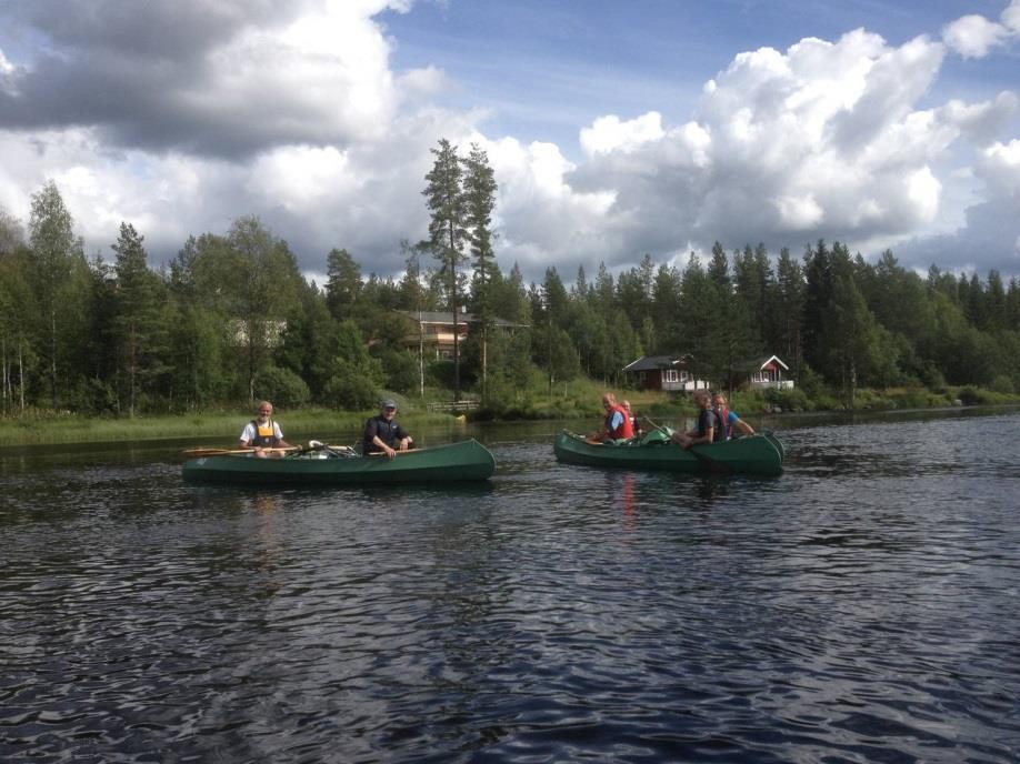 Vi var nå kommet frem til området Skjelemoen, her ble det en fin og hyggelig kveld med mye god mat og drikke.