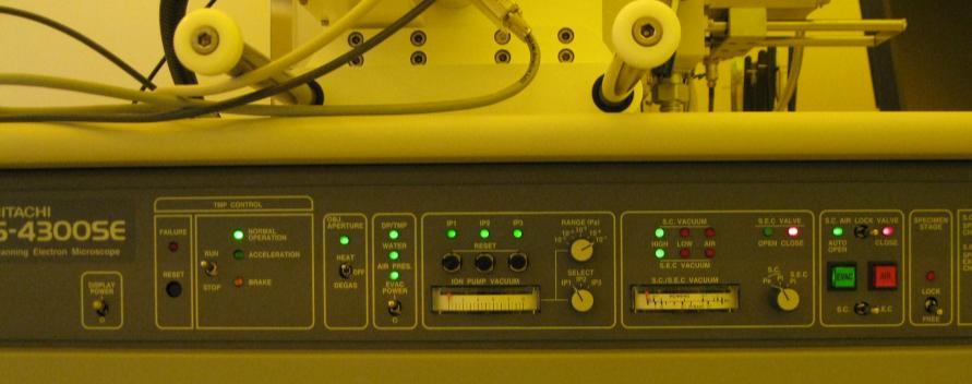 Switch off the Evac power (on the EVAC panel, Figure 4). Figure 4 EVAC panel on the S-4300 8.