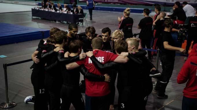 Årbok 2016 Oslo Turnforening 29. mars 2017 Europeiskmesterskap i TeamGym, oktober, Maribor Slovenia I år var det Europeiskmesterskap i Slovenia, som blir arrangert annen hvert år.