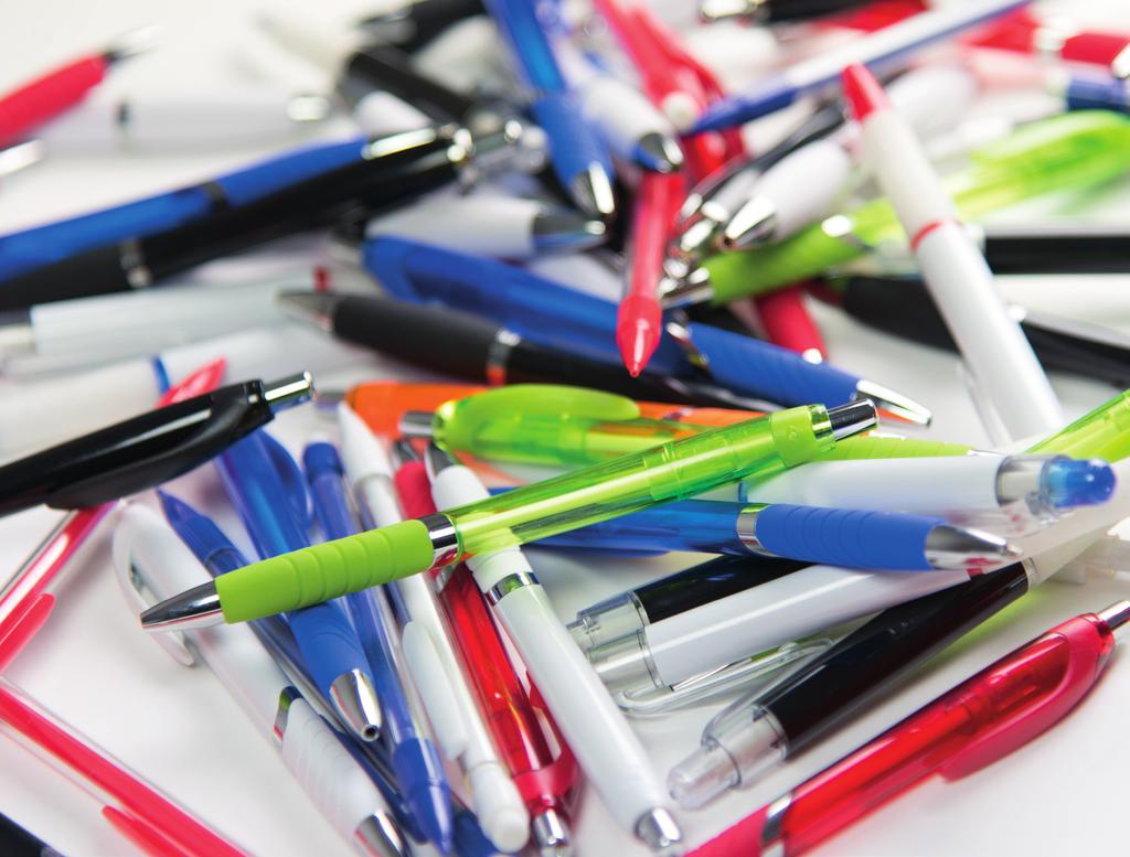 ANDRE PRODUKTER Penner Penner: Vårt sortiment av penner inneholder både vanlige kulepenner i
