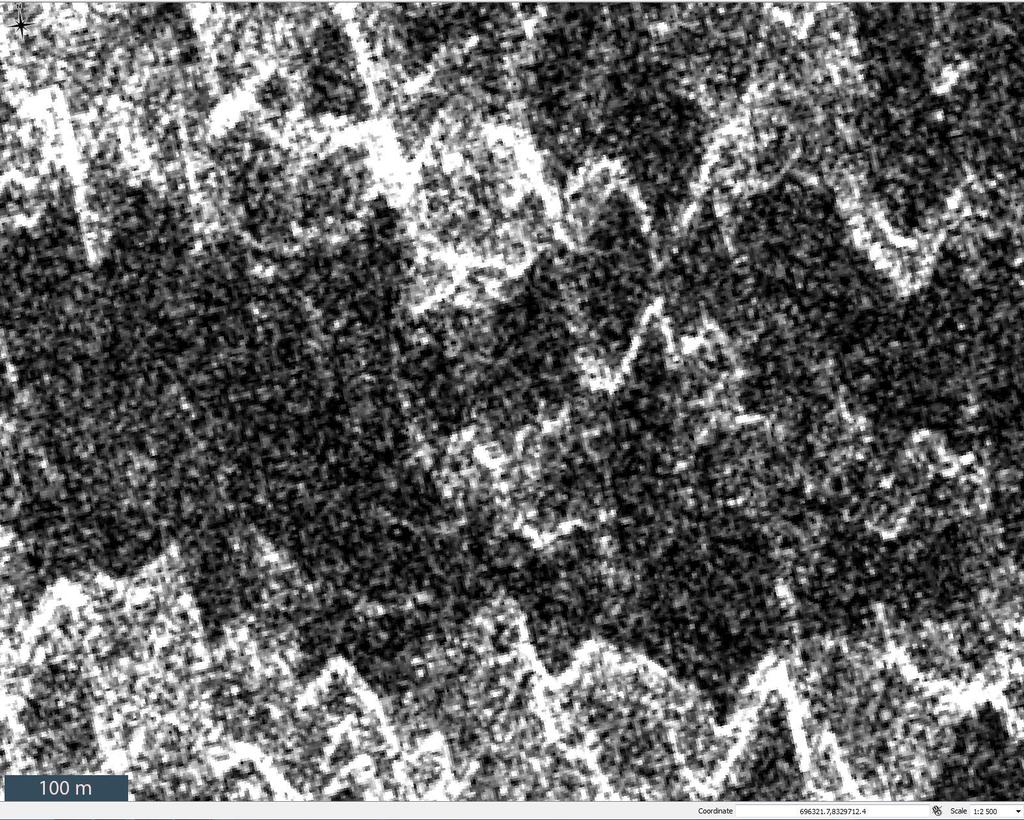 Is Isobjekter på ca 5 m CosmoSkyMed Stripmap 40 km