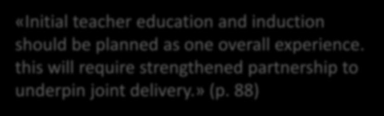 In many ways, the most powerful learning is just beginning «Initial as teachers