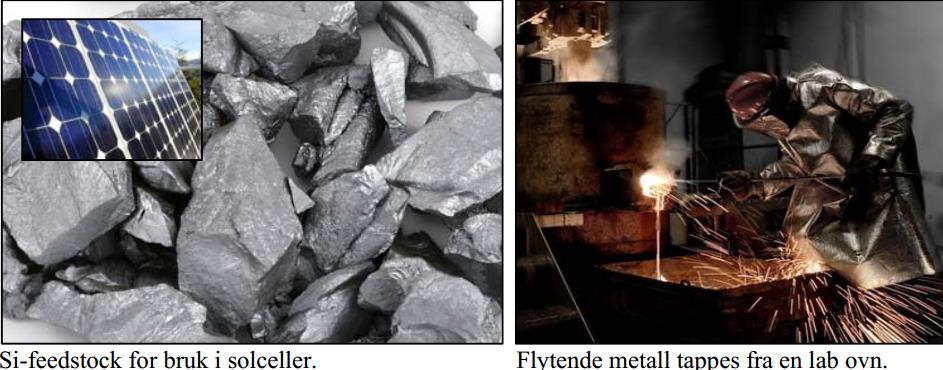 Hovedprofil 1: Ressurser, energi og miljø Norge er i dag verdensledende innen fremstilling av aluminium, silisium og ferrolegeringer.