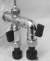 Start vannpumpen ved å føre strømbryteren (A) til høyre. 4. Still strømbryteren tilbake etter bruk slik at vannpumpen ikke går unødig.