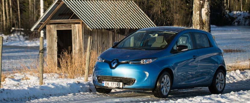 Rekkevidde Bilens offisielle rekkevidde med R90-motor og batteri på 41 kwh er på 403 km (2) ved blandet kjøring (NEDC (1) ).