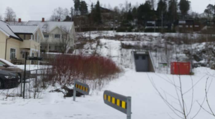 Permanent atkomst til jernbaneanlegget.