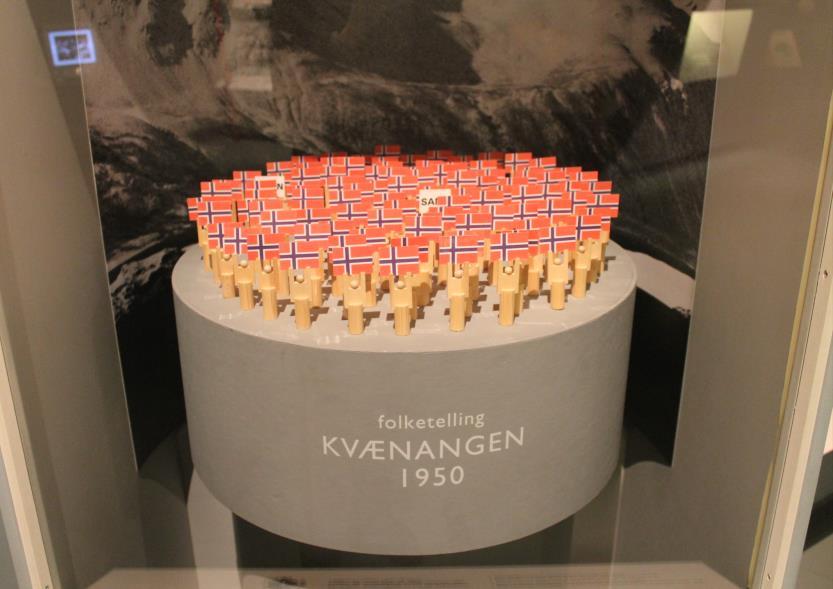Figur 16 Tromsø museum, Sápmi : folketelling i Kvænangen 1950 4.