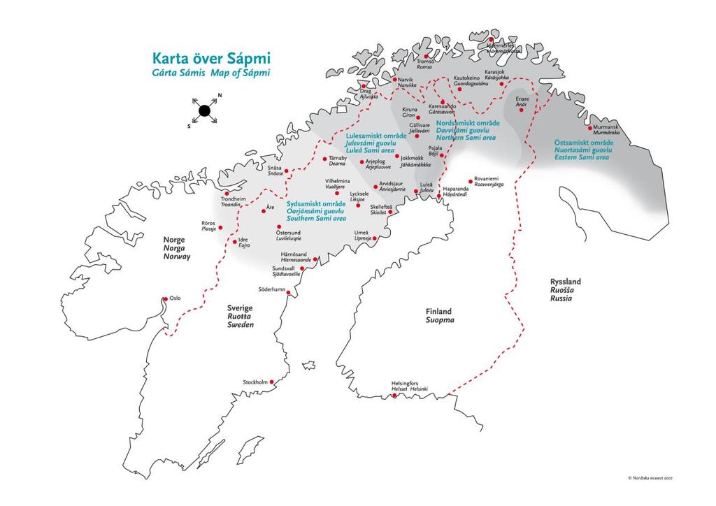 følgende gir jeg en kortfattet beskrivelse av disse prosessene, siden dette er prosesser og retninger som utgjør en viktig bakgrunn for forståelsen av hvordan samisk kultur og historie stilles ut på