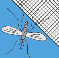 UV-radiation. Frisport xplorer har myggnett i dør, ventiler og toppåpning.