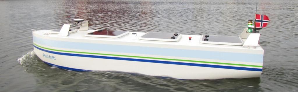 22 Tidsplan Fase 1 (2016): Forstudie, studentoppgaver. Webkamera og radar for å registrere båttrafikk i Kanalen. ReVolt fra DNV-GL testes i Nyhavna.