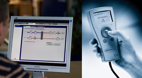 NOVAGG AIR2-automatikk Generelt NOVAGG AIR 2 Automatikk NOVAGG AIR 2 er ett fremtidsrettet styringssystem med moduloppbygging og intern Modbus kommunikasjon.