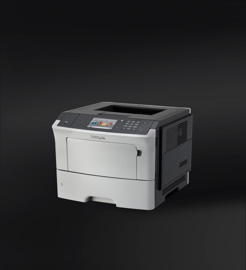 Lexmark M1145 og M3150 Sort/hvitt-aserskrivere Modeen som vises har fere aternativer Imponerende ytese Sort/hvitt Tosidig