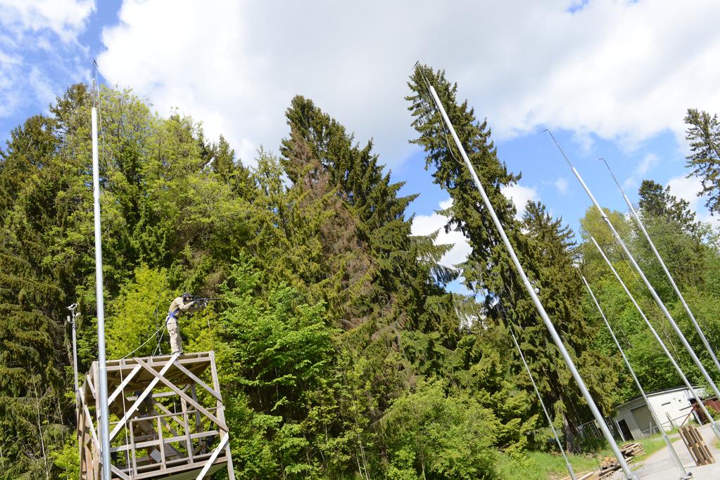 1 Innledning Forsvarsbygg forvalter Forsvarets skyte- og øvingsfelt. En del av dette er å lage støykart for å sikre at støynivået hos naboene er innenfor konsesjonsgrensen.