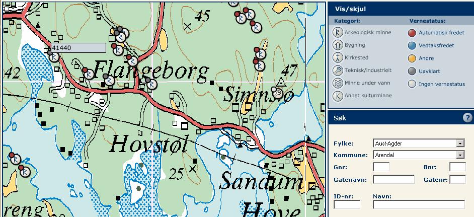 Automatisk fredet kulturminner: Langs strekningen er det registrert automatisk fredede kulturminner. Ved Færvik østre er det registrert en gravhaug (lokalitet 41