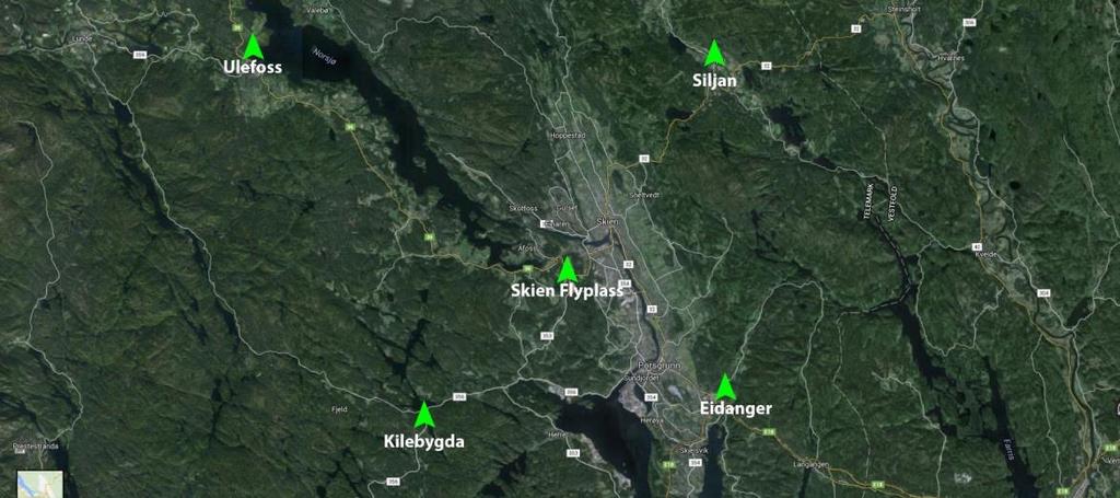 SN 1.3 Regler for flyging fra Skien flyplass, Geiteryggen Dokument ID: SN-1.3 Revisjon: 03 Revisjonsdato: 28.12.2015 Godkjent av: Meindert Kalma, Flyplassjef 11.