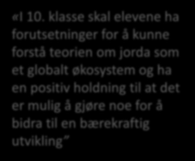 forstå teorien om jorda som et globalt økosystem og