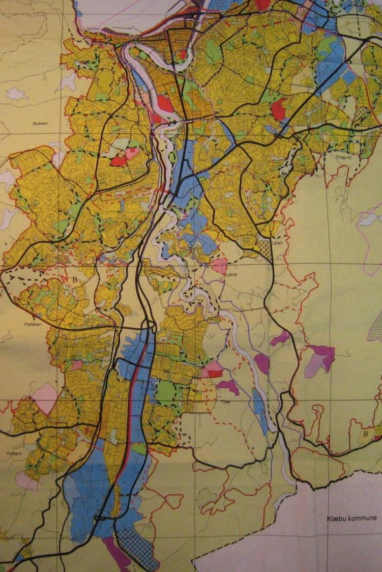 Plandelen og utvalgte naturtyper Plansaker Planprogrammet Kart og stedfestet