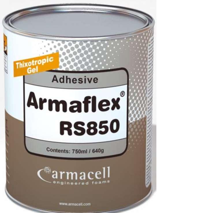 Riktig lim til AF/ARMAFLEX Armaflex Lim 520 er spesielt utviklet for liming av Armaflex cellegummi. Den limer skjøtene sikkert og kan trygt brukes ved mediumtemperaturer opp til +110 0 C.