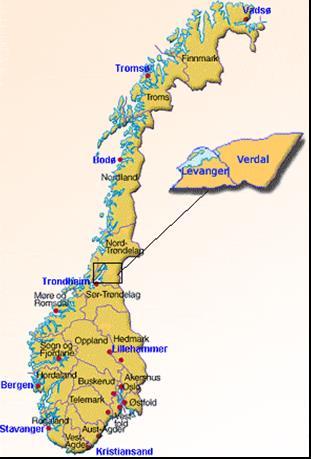Verdal and Levanger municipalities