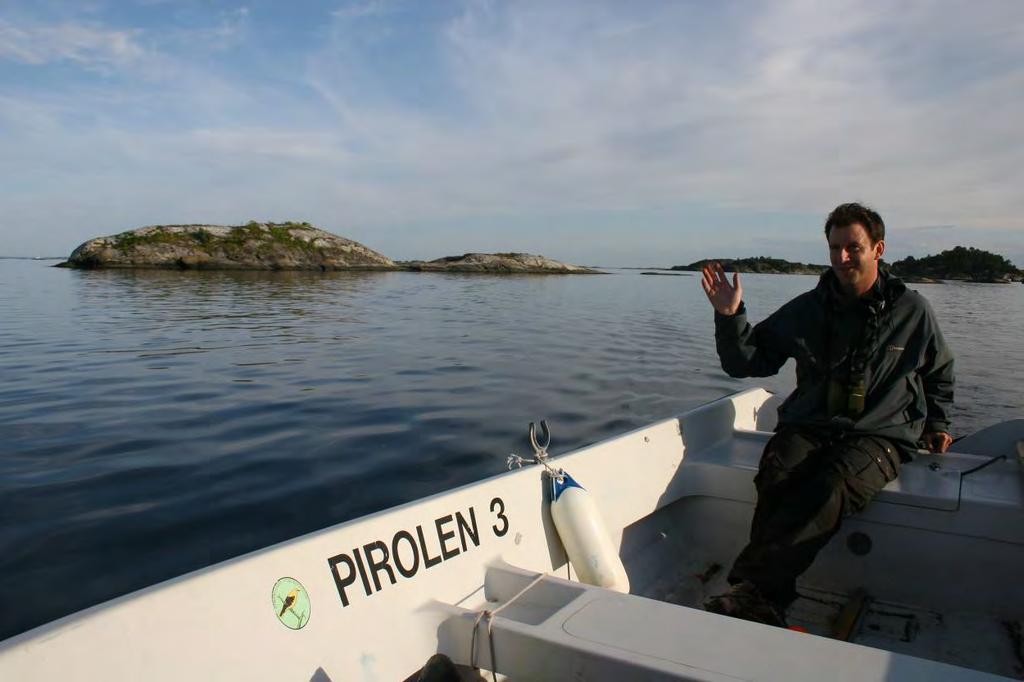 3. Metode Det gjennomføres tellinger av Telemarks 27 sjøfuglreservater tre ganger i løpet av hekkesesongen, se for øvrig program for sjøfuglprosjektet. Sjøfuglreservatene ble opprettet i 1980.