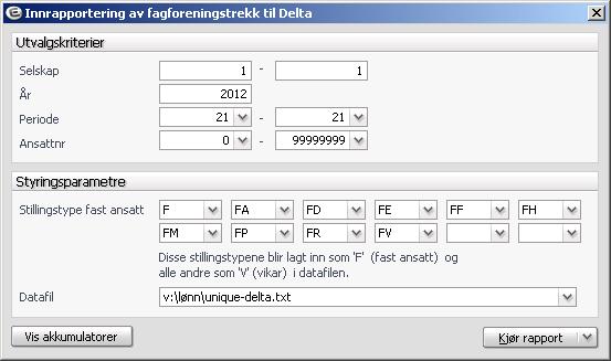 H. Produksjon av filer til Delta (nr. 827 og 828), Fagforbundet (nr. 813, 814, 815 og 817), Sykepleierforbundet (nr. 868, 869, 871, 882 og 883), Utdanningsforbundet (nr. 865, 872 og 873) og Fellesorg.