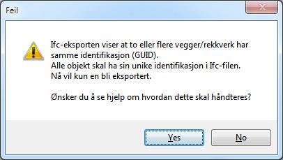 Hva skjer ved eksport til Ifc Ved eksport til Ifc-format, må som sagt deltegninger settes inn i hovedmodell via Sett inn fil